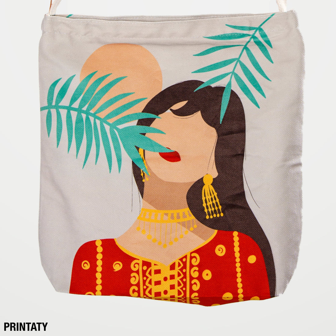 Tote :  Girl with thoob