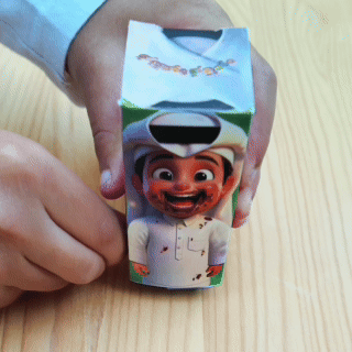 10 علب قرنقعوه تعمل بمفتاح التدوير (ولد(