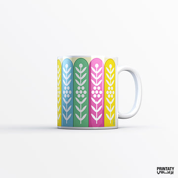 كوب: تقوش دهن العود( ألوان )