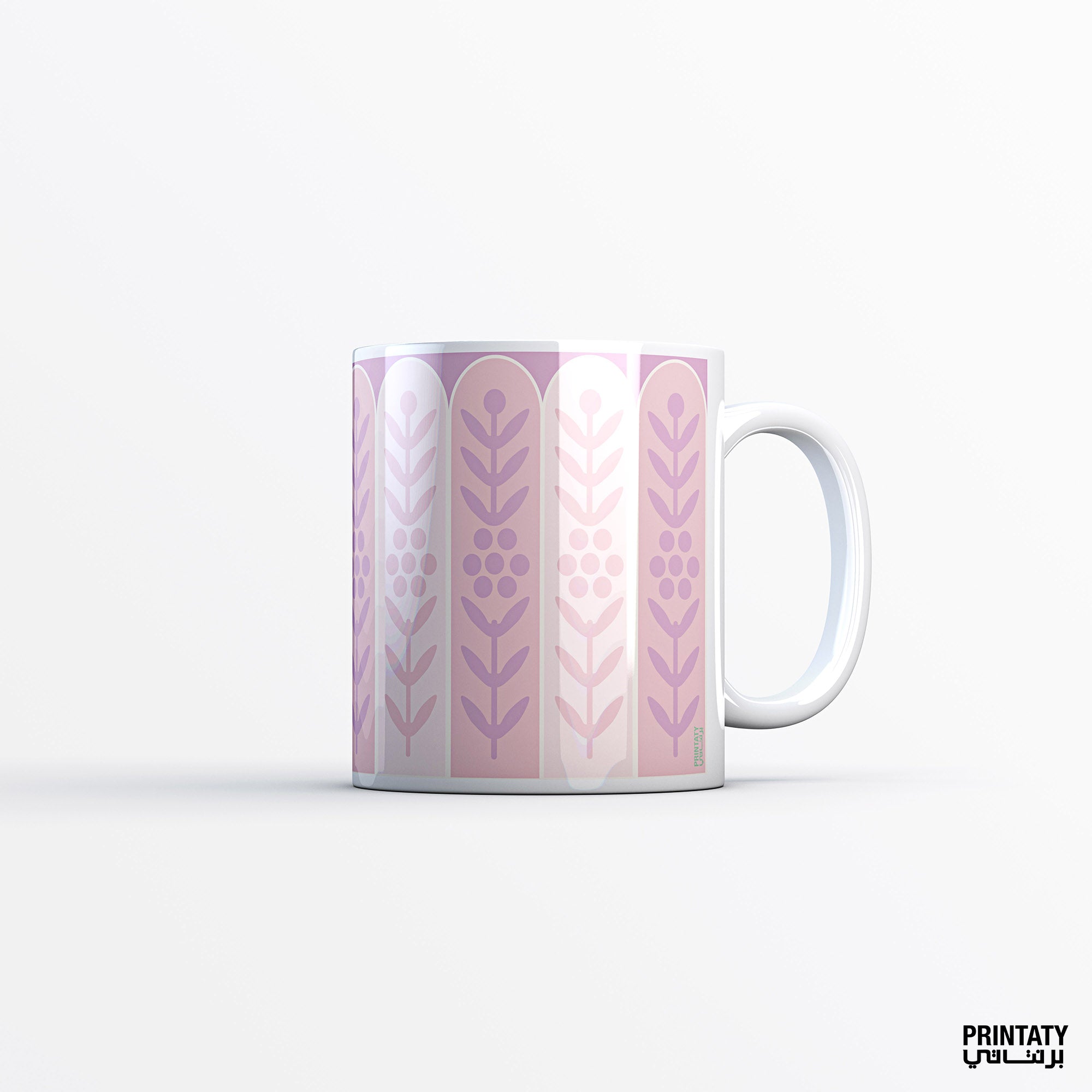 كوب: نقوش دهن العود(وردي)