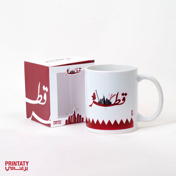 Mug : Qatar word