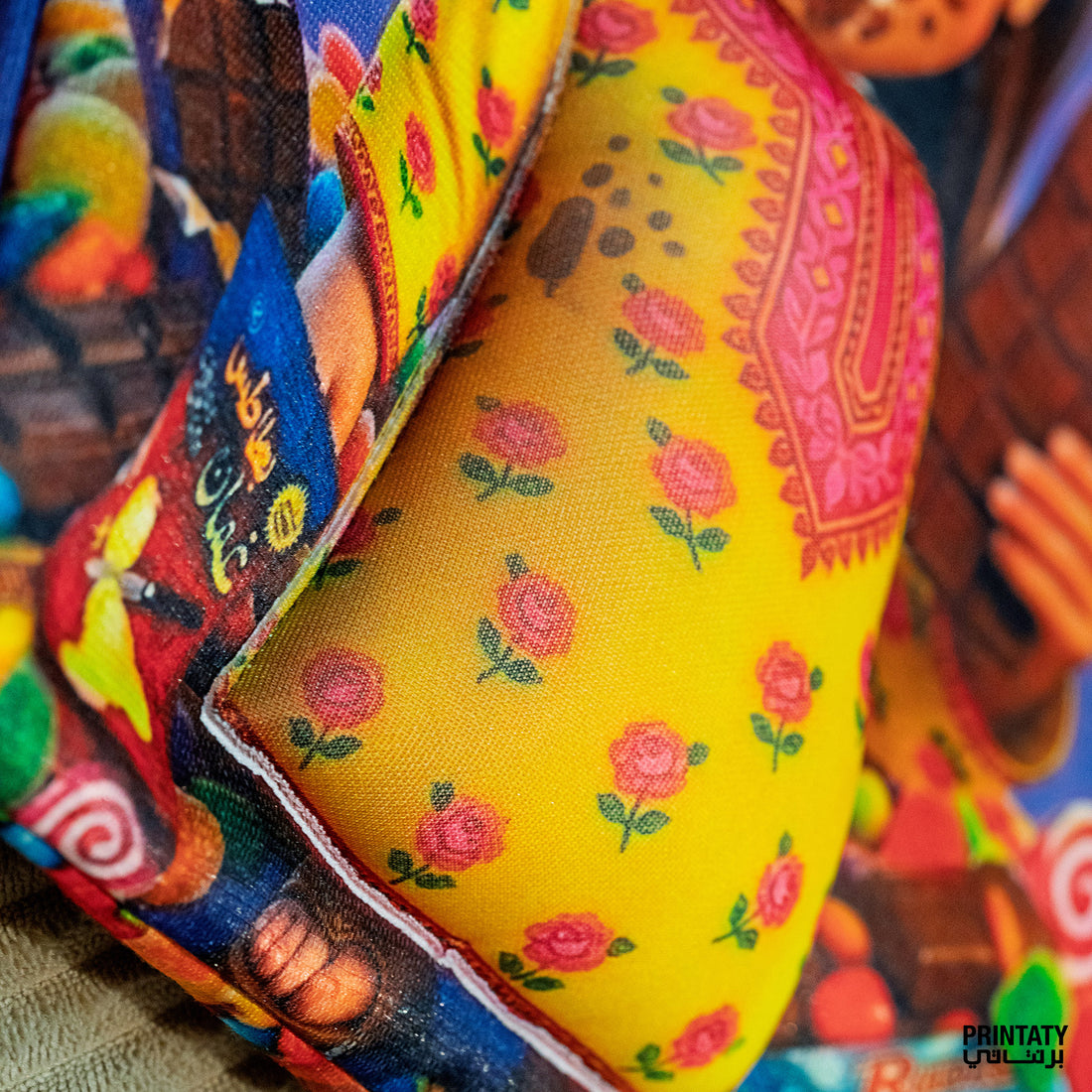 شنطة قرنقعوه 2026 بنت مع طباعة الاسم وأغنية القرنقعوه