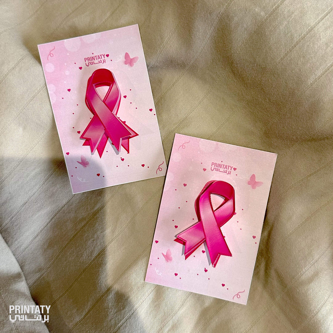 Breast Cancer Logo Pin