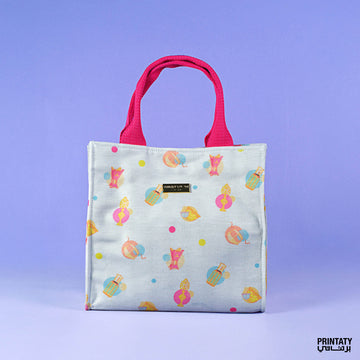 شنطة يد صغيرة : أدوات ملونة من التراث