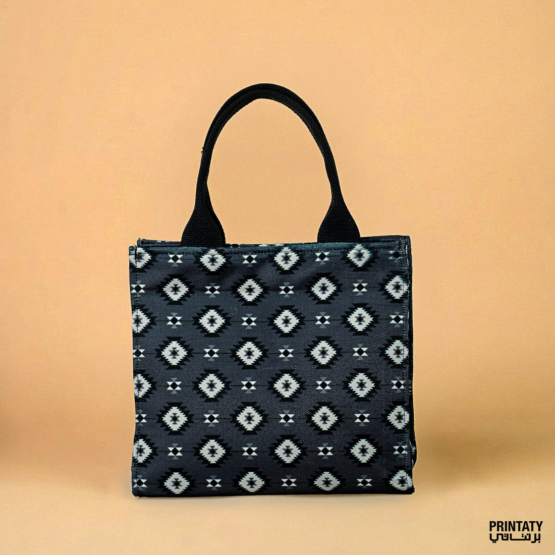 Small handbag: Sadu, black and white