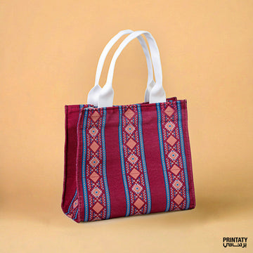 Small handbag: Red Sadu
