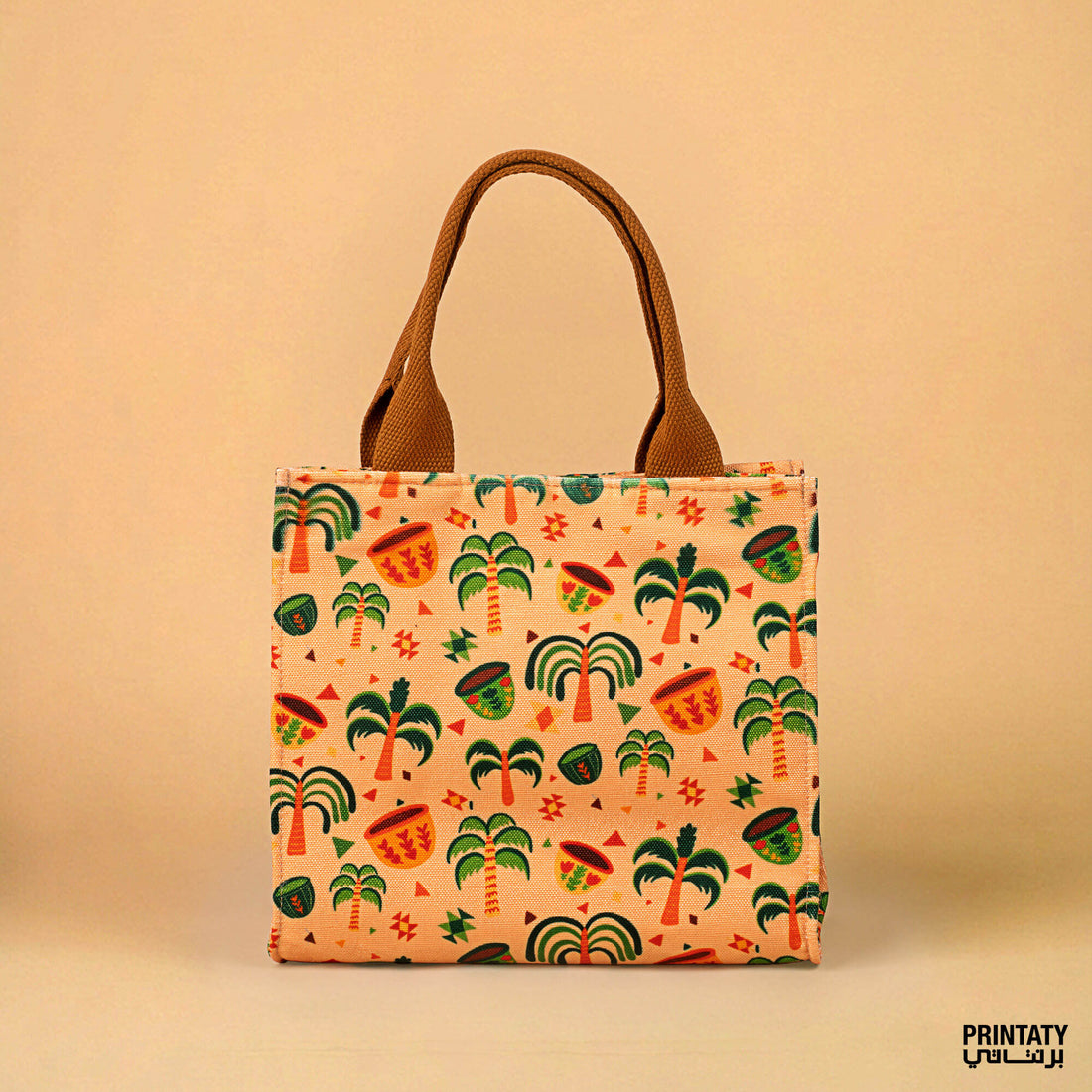 Small handbag: Palm and coffee