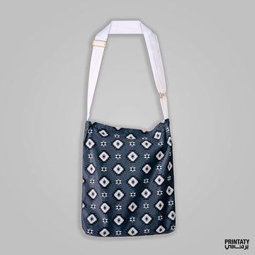 Bag: Sadu, white and black