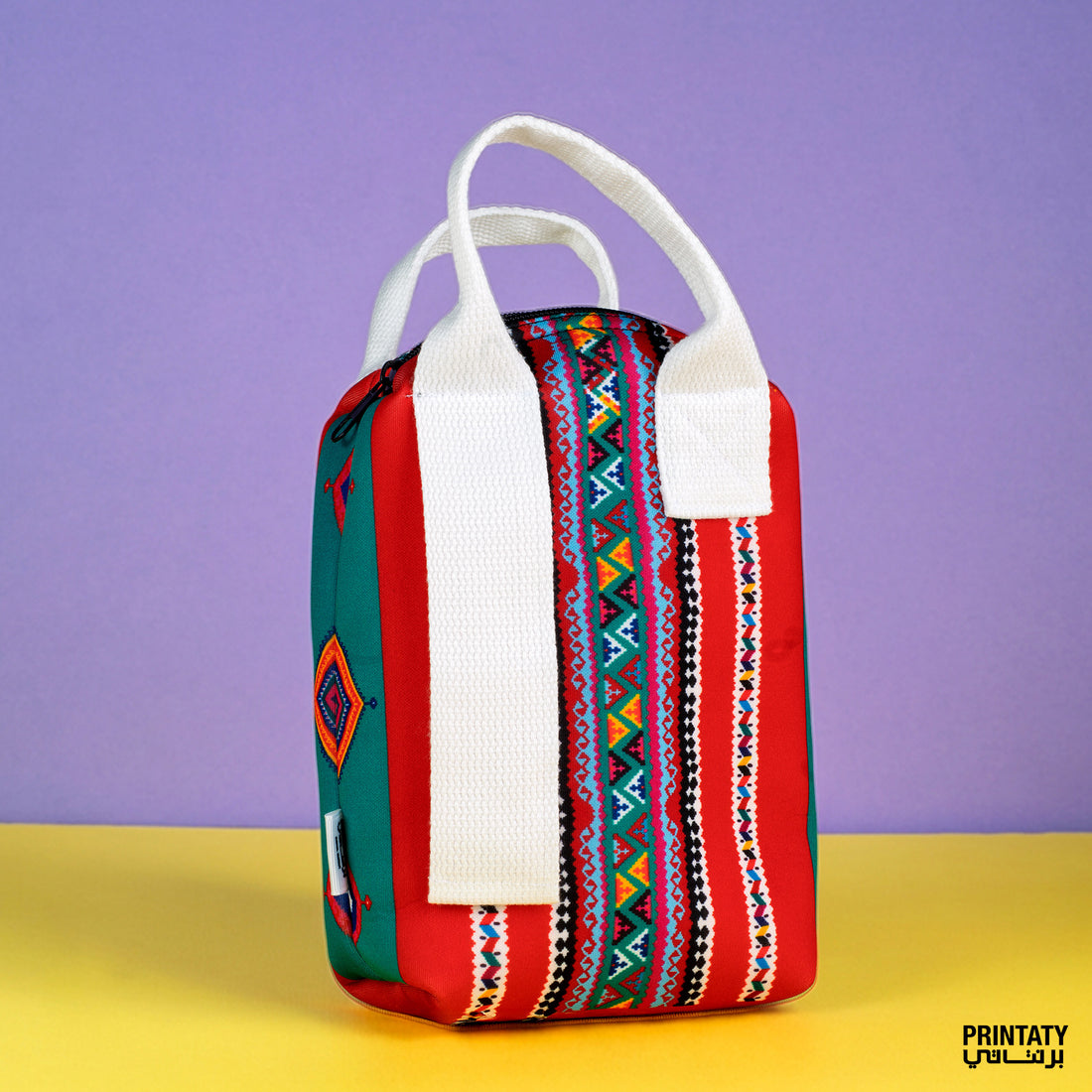 شنطة العيدية :  السدو مع طباعة الاسم