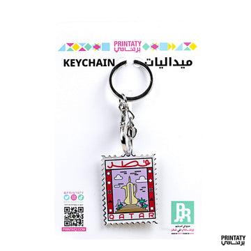 علاقة مفاتيح : طابع بريدي الدلة