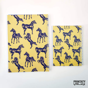 Notebook: Arabian Horses (A4, A5 sizes)