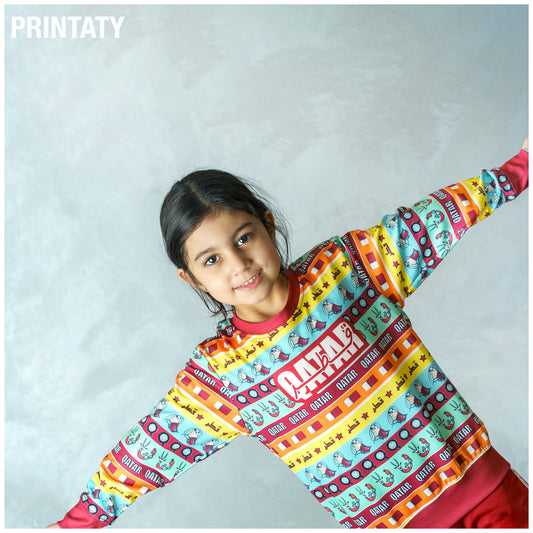 Sweatshirt :  Colors from Qatar (Kids & Adults)