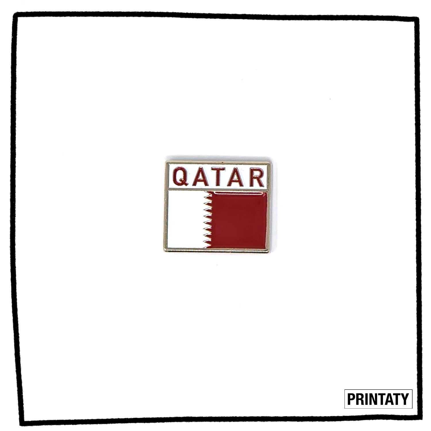 دبوس : علم قطر - برنتاتي Printaty