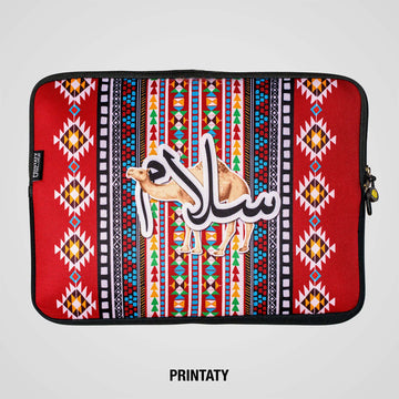 Laptop sleeve: Sadu and Salam