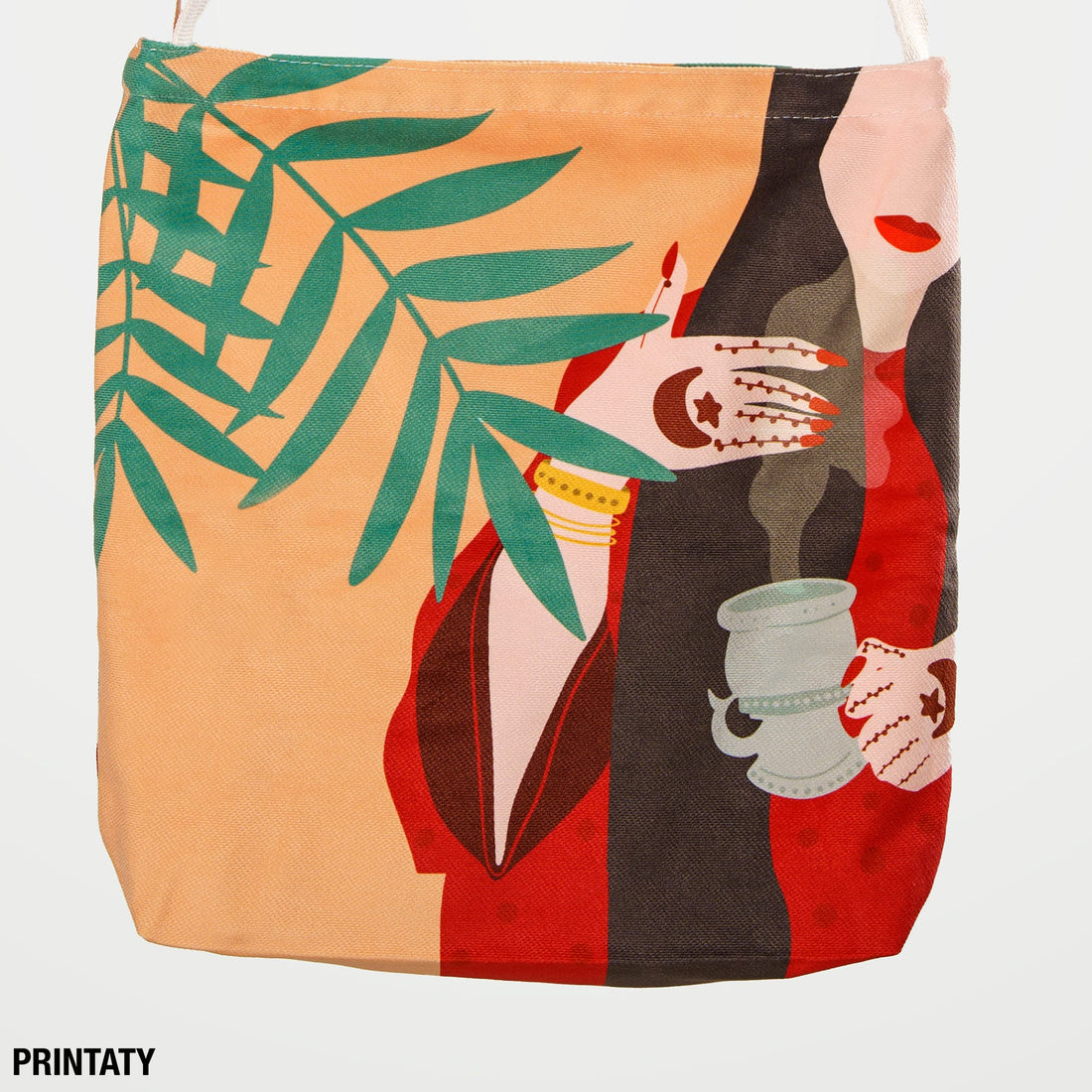 Tote :  Girl with bukhor